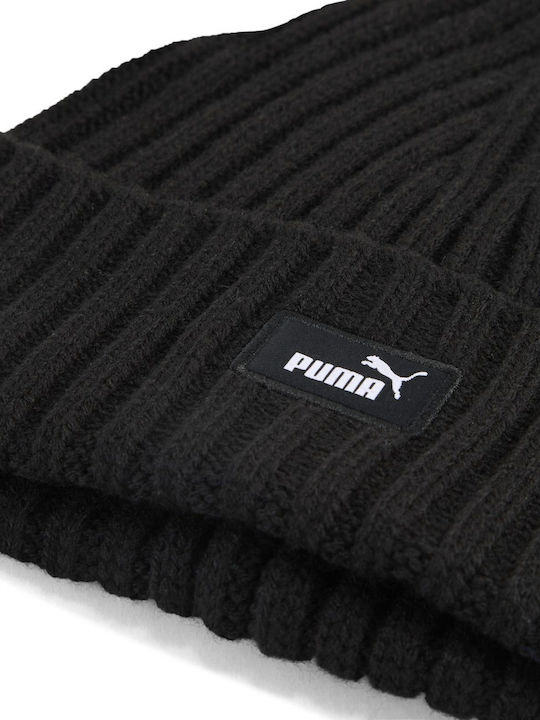 Beanie Unisex Beanie Knitted in Black color