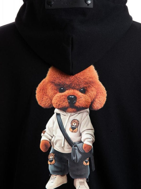 Sweatshirt mit Kapuze Black