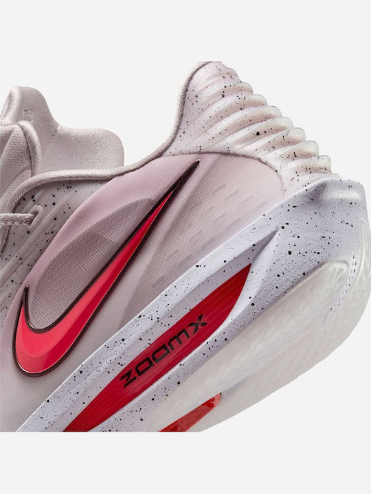 G.T. Cut 3 Turbo Low Basketball Shoes Platinum Violet / Bright Crimson / Black / White