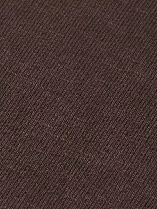 Core 3 Crosses Sweatshirt with Hood Brown