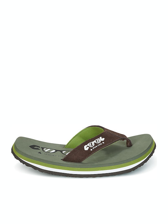 Men's Flip Flops Khaki