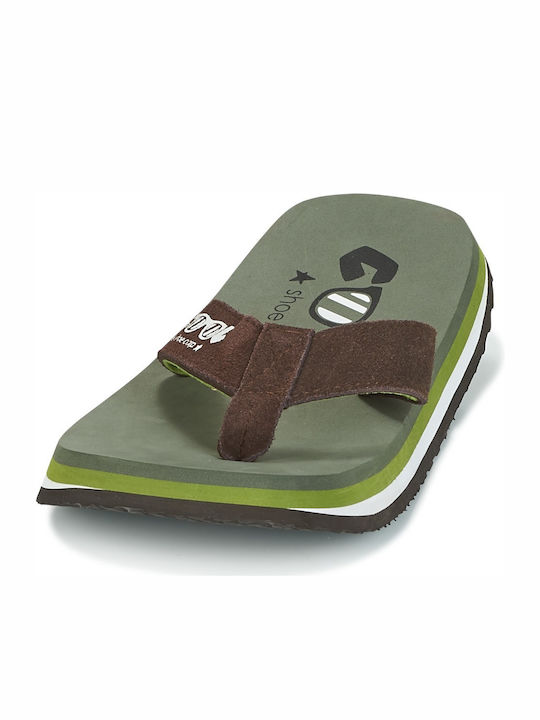 Men's Flip Flops Khaki
