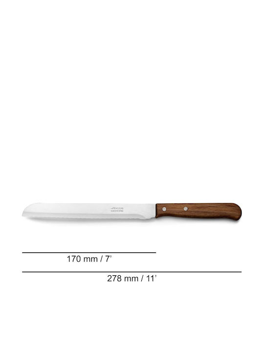 Arcos Knife Bread from Stainless Steel 17cm