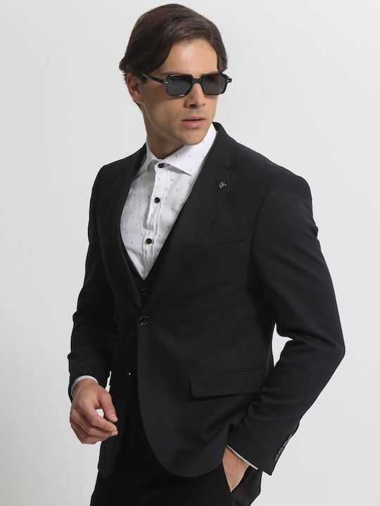 Men's Suit Jacket Black