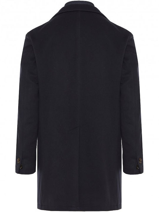 Herren Mantel Blau