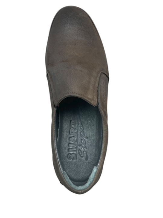 Men's Anatomic Leather Casual Shoes Brown