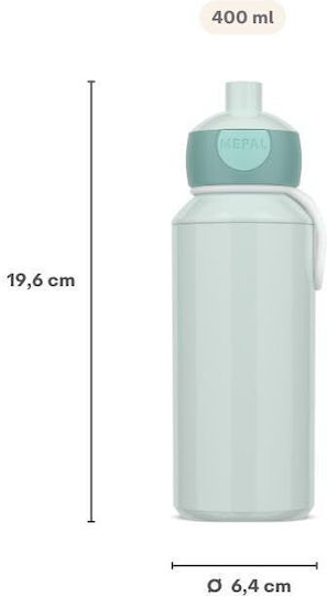 Mepal Campus Παιδικό Παγούρι Spiderman με Pop-Up Καπάκι Μπλε 400ml