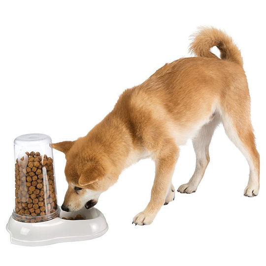 Ferplast Azimut Kunststoff Futter- & Wasserspender für Hund & Katze 1,5l 16,5x25x24,5cm