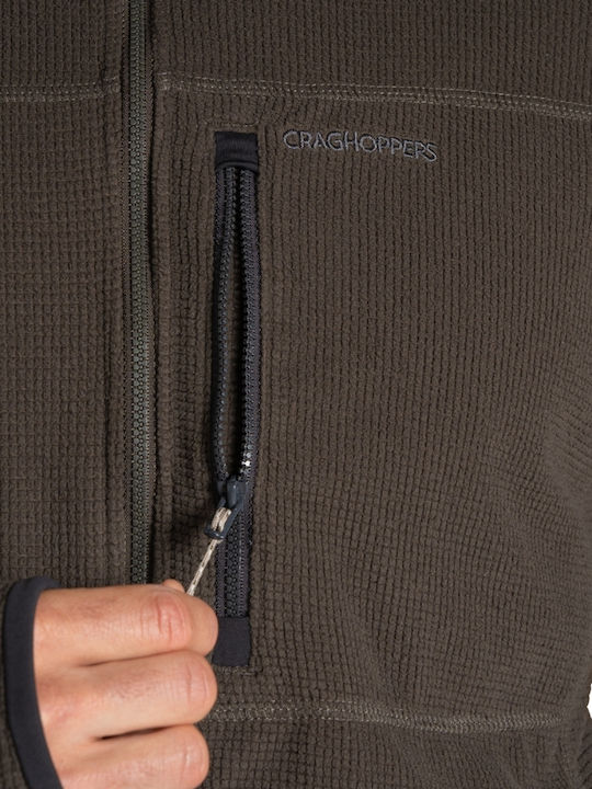Craghoppers Nosilife Κυνηγετική Ζακέτα Fleece Χακί