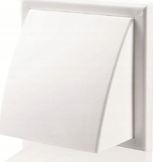 Vents Επιτοίχιος Εξαεριστήρας Μπάνιου 125mm Λευκός