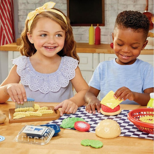 Little Tikes Creative Chef - Cheeseburger & Fries Kit για 3+ Ετών 22τμχ