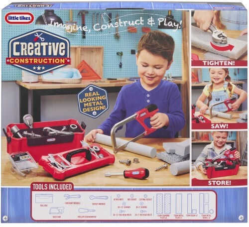 Little Tikes Creative Construction - Tool Box Set για 3+ Ετών