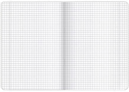 Oxford Touch Trend Set 5 Notizbücher 60 Blätter A4 Quadrat (Μiverse Farben)