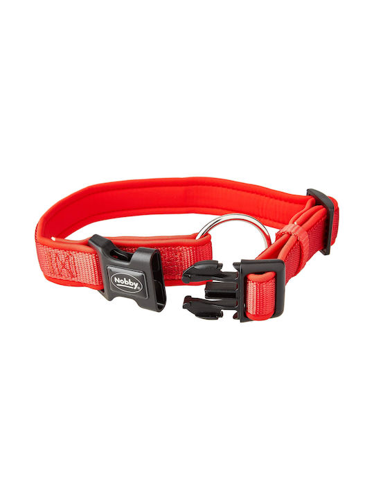 Nobby Classic Preno Hundehalsband in Rot Farbe Mittel / Klein 25mm x 30 - 45cm