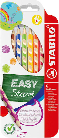 Stabilo Start Set de creioane colorate cu vârf gros în cutie 6buc Pachet de 1 ambalaje