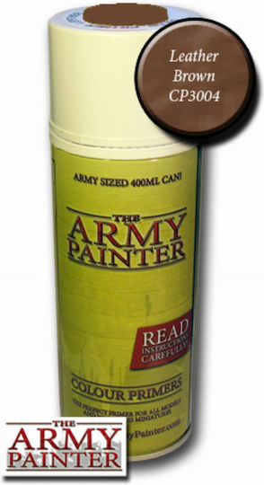 The Army Painter Primer Modellbau Farbe im Spray Leather Brown 400ml CP3004
