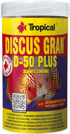Tropical Discus Gran D-50 Plus 250 Ml