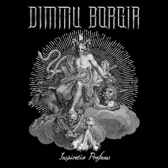 Dimmu Borgir Inspirato Profanus Black White Splatter 1 Vinyl