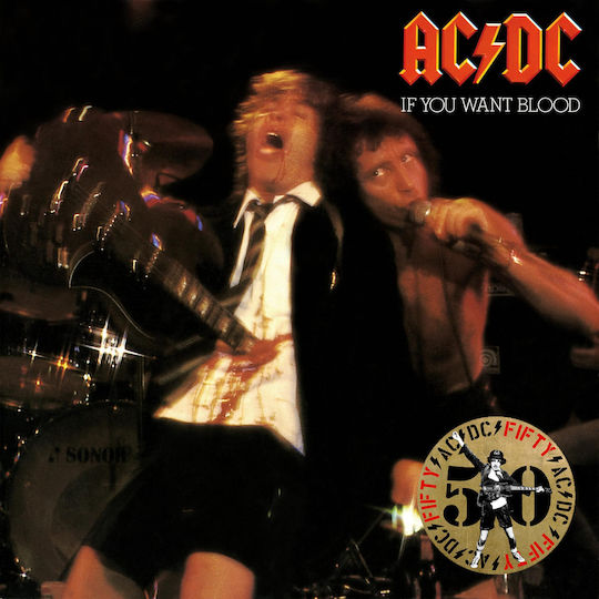 Ac Dc If You Want Blood You've Got It 50th Anniversary Gold 1 Vinyl
