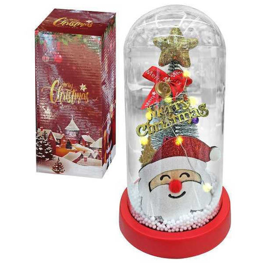 Glass Light Tree Saint 22x11cm Xmasfest 1133972