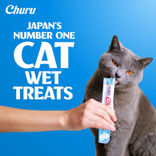Inaba Cat Treats with Chicken Ton Fish for Young Cats 280gr