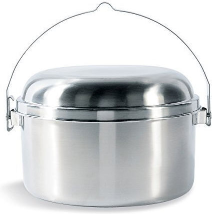 Tatonka Stainless Steel Camping Cooking Utensils Set Kettle 1.0L
