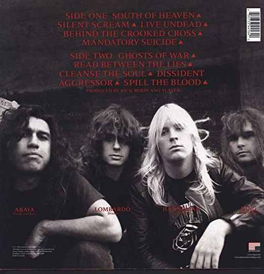 Slayer South Heaven 1 Винил