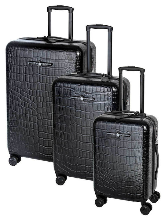 Das Home Greenwich Polo Club Cabin Hard Suitcase with 4 Wheels Height 56cm