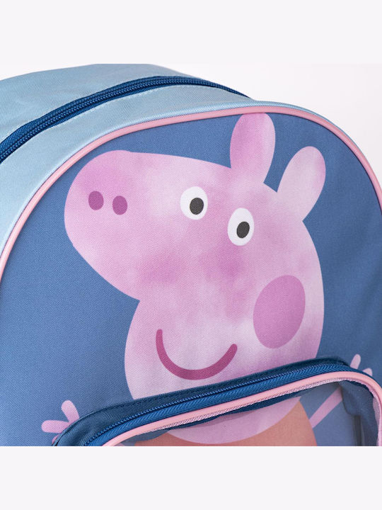 Peppa Pig Ghiozdan de Spate Grădinița Albastru