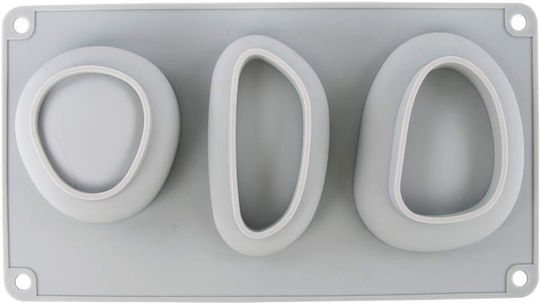 Reyher Καλούπι Σιλικόνης 3 Σχέδια Πέτρες Ra36107000 Rayher