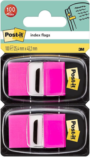 Row Indexing 680 Bp2eu Pink 25x43mm 2x50sztuk 3m0098