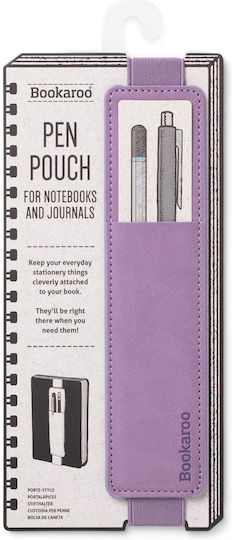 IF Leather Pen Holder Suitable for 2 Pens Purple