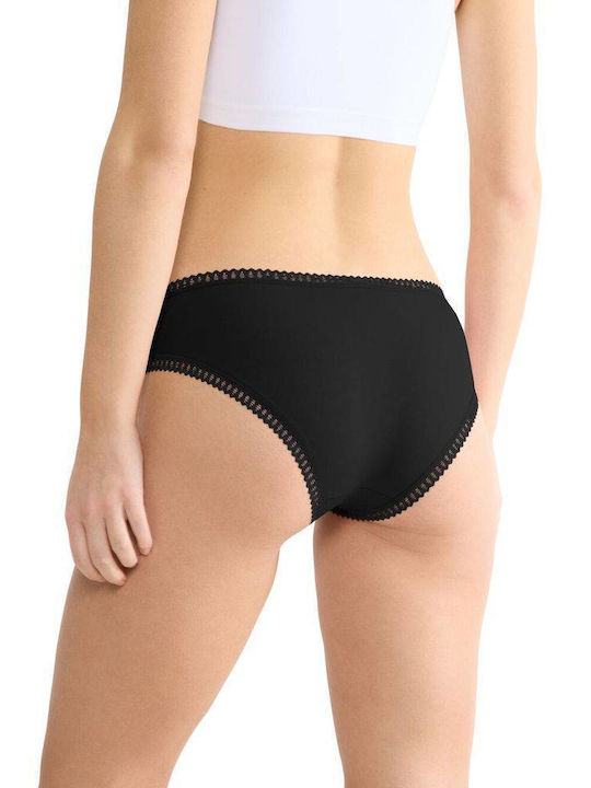 Βαμβακερά Damen Slip 3Pack Black