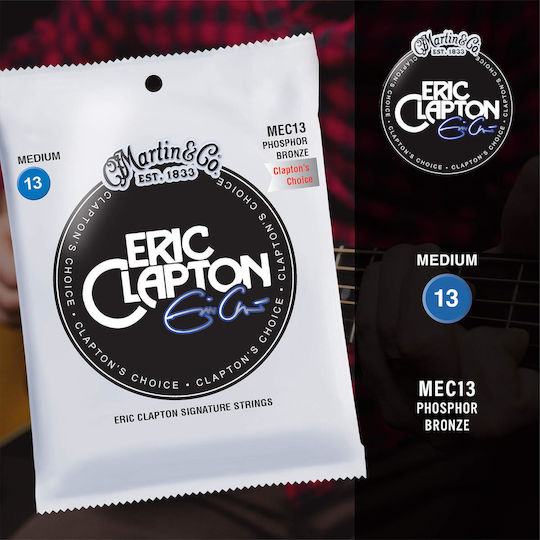 Martin Set of Phosphor Bronze Acoustic Guitar Strings 13 - 56
