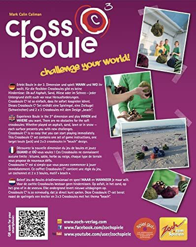 Zoch Verlag Cross Boule Aufblasbarer Strandball