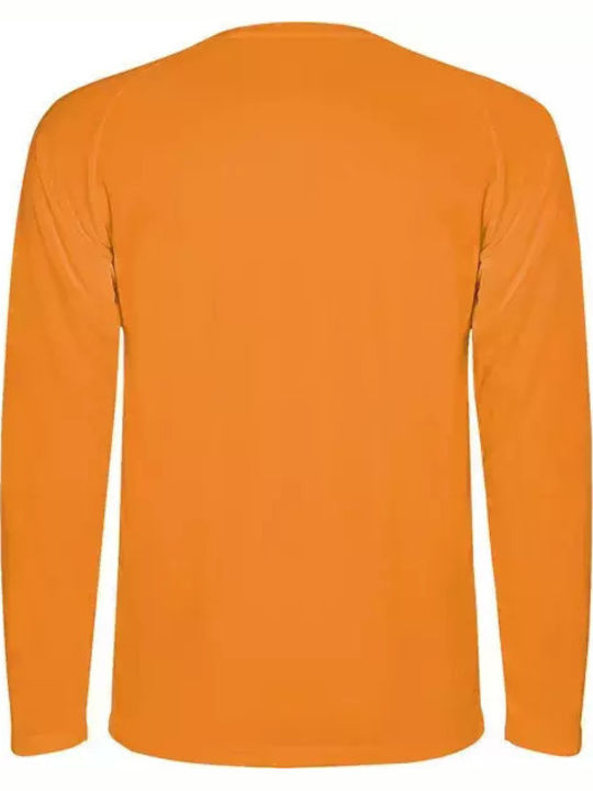 Roly Мъжки рекламен суитшърт Fluor Orange