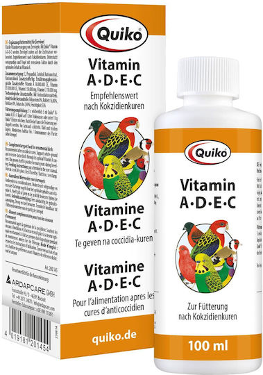 Quiko Vitamin A-D-E-C Liquid Vogelvitamin 100ml