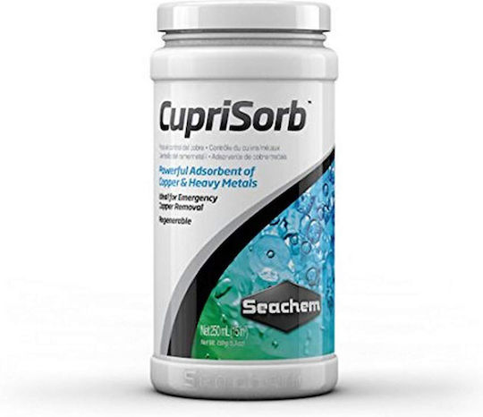 Seachem Cuprisorb Biological Porous Material for Aquarium Filtering Copper and Heavy Metals Absorbent 250ml 1pcs