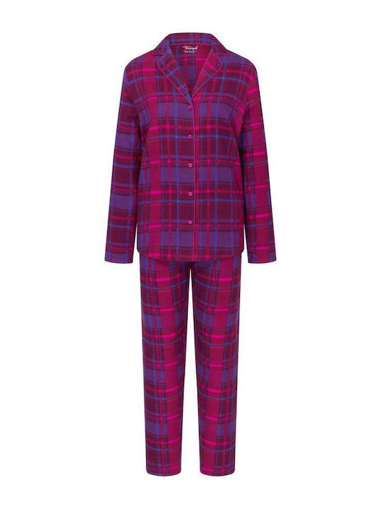Triumph Winter Women's Pyjama Set Red Boyfriend Pw 01 X