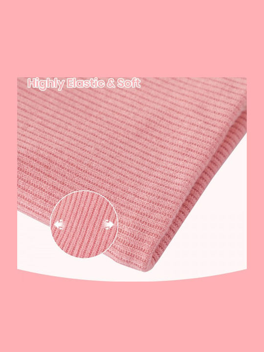 Women's Knitted Neck Warmer Pink