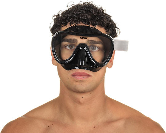 Seac Seac Silicone Diving Mask Natua Black