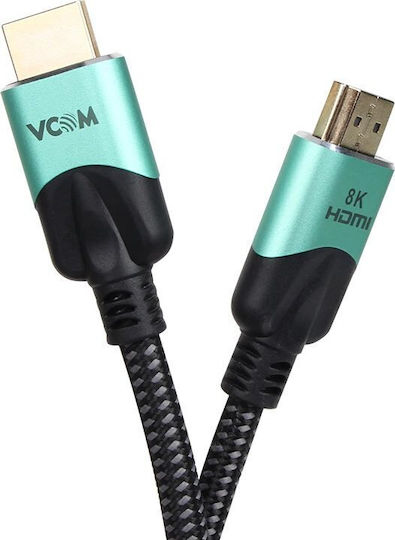Cablu Vcom Cg865 HDMI M la HDMI M 8K@60Hz 2m Negru