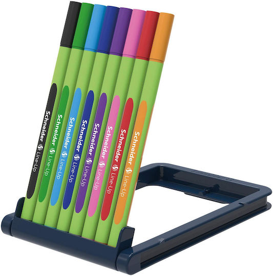 Neon Zeichenmarker 0.4mm Dünne Set 8Stück