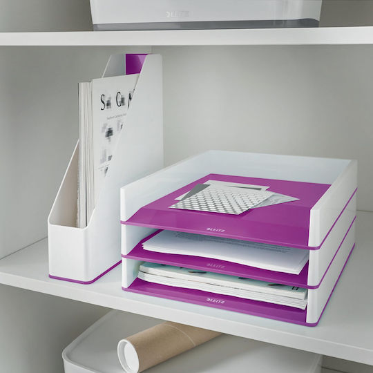 Leitz Δίσκος Εγγράφων Tray Μωβ