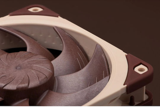 Noctua NF-A12x25 G2 Case Fan 120mm 1800rpm Without LED Lighting and 4-Pin PWM Connection Brown