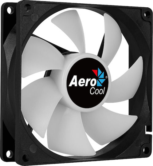 Aerocool Frost 9 Вентилатор за кутия 92mm 1200rpm 23.5cfm с RGB осветление и 3-Pin свързване