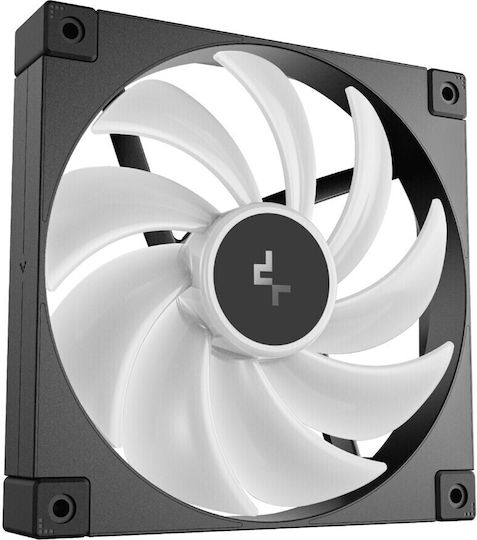 Deepcool Fd14 Вентилатор За Кутия 140мм (1650 Оборота / 82.53 CFM) С ARGB Осветление И Свързване 3-Pin / 4-Изводна ШИМ 3 Бр