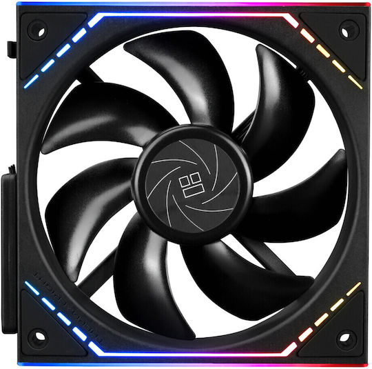 Thermalright M12Q Вентилатор За Кутия 120мм (2000 Оборота / 68.9 CFM) С ARGB Осветление 3 Бр