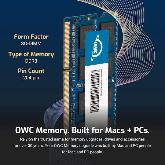 OWC DDR3 with Module 1x8GB and Speed 1066 for Laptop