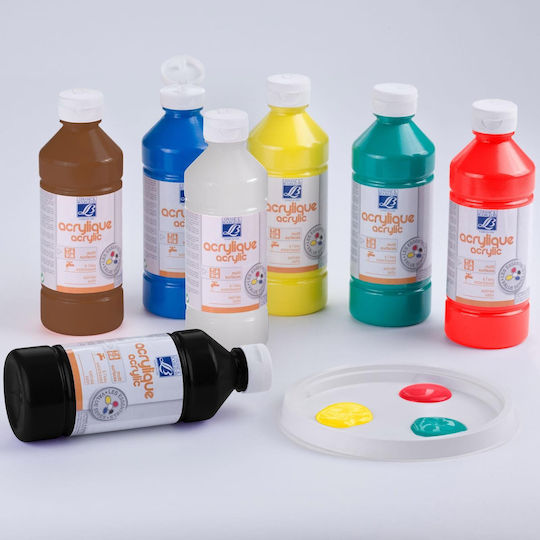Lefranc & Bourgeois 500ml Acrylfarbe Dunkelblau